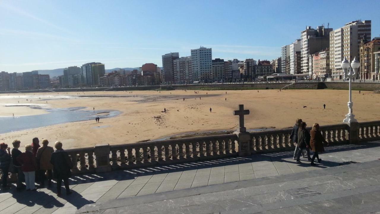 Ferienwohnung La Casa De Alba Gijón Exterior foto