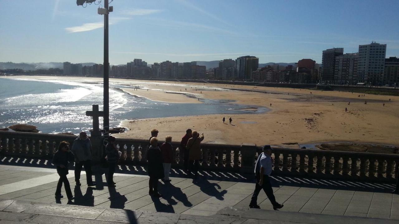 Ferienwohnung La Casa De Alba Gijón Exterior foto